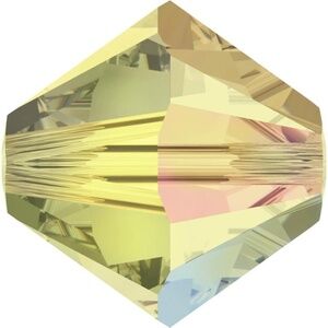 As Low As $2 4mm Jonquil AB Swarovski Crystal Bicone 5301 Beads 20pcs